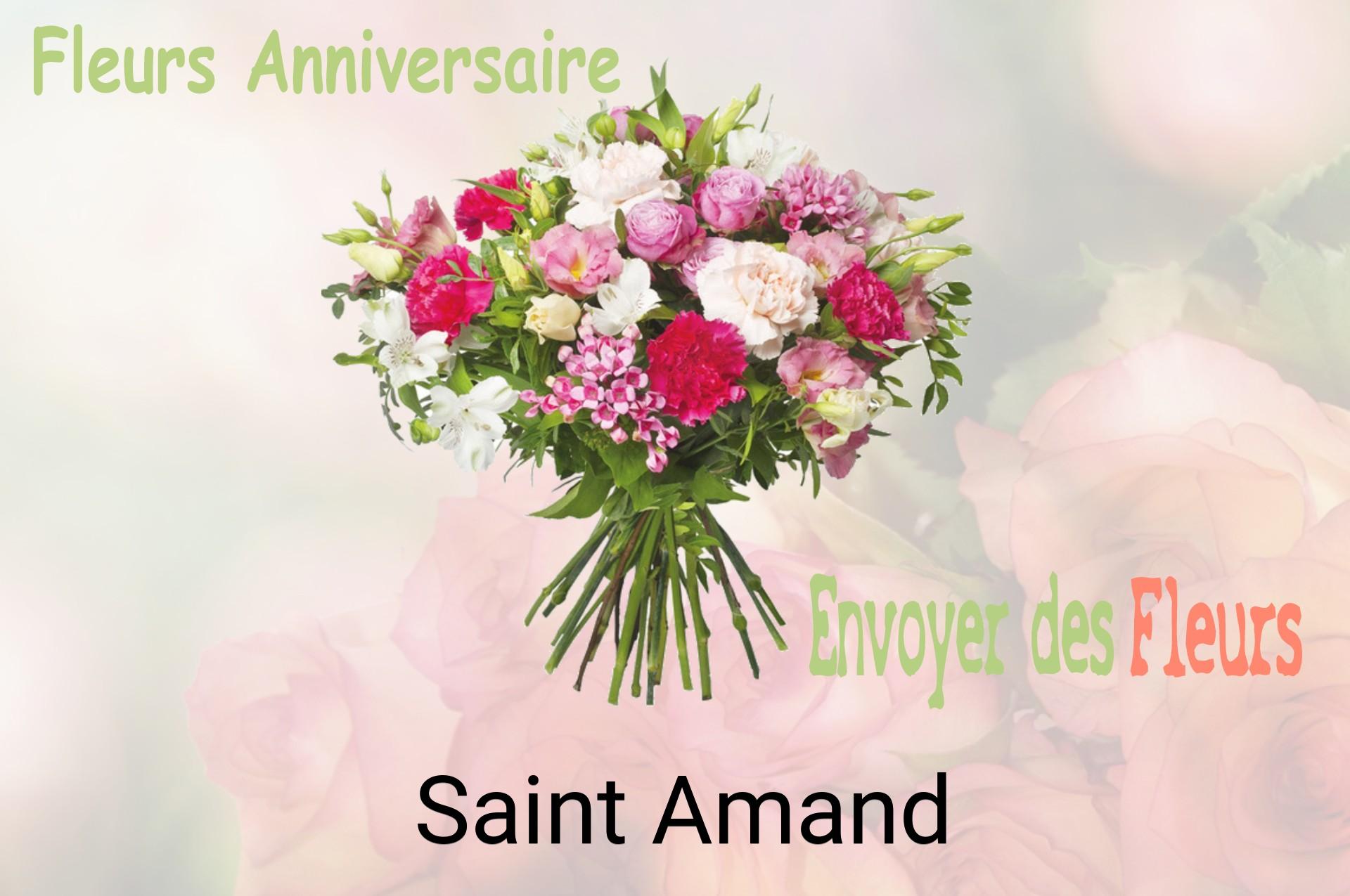 Bouquet de fleurs d’anniversaire livré à Saint-Amand